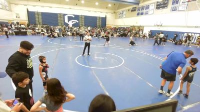 56 lbs Round 3 - Jonah Castillo, Fourth Chamber vs Dhrumit Bhave, Rancho Bernardo Wrestling