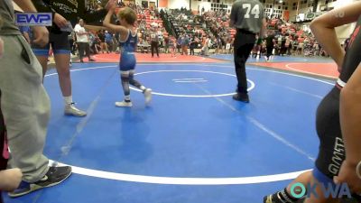 55 lbs Semifinal - Kaysen Peters, Collinsville Cardinal Youth Wrestling vs Elijah Kroll, Raw Wrestling Club