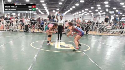 185 lbs Rr Rnd 2 - Rylnn Kaziah, Valebound Wrestling Club - HSG vs Bella Prince, MetroWest United Pink - HSG