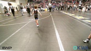 37-40 lbs Quarterfinal - Lane Carrier, Raw Wrestling Club vs Flint Fields, Tiger Trained Wrestling