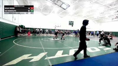 132 lbs Cons. Round 3 - Noah Reese, San Clemente vs Kai Randolph, Mira Costa