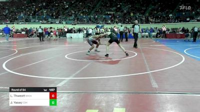 118 lbs Round Of 64 - Landon Thweatt, Broken Bow vs Joseph-Aiden Yasay, Edmond Memorial