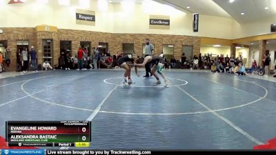 138 lbs Quarterfinal - Aleksandra Bastaic, Highland Wrestling Club vs Evangeline Howard, Indiana