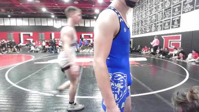 165 lbs Placement - Isaias Nelson, South Freemont vs Joshua Gutierrez, Bear Lake