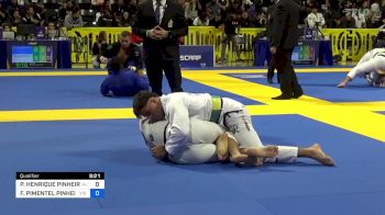 FILIPE PIMENTEL PINHEIRO vs PEDRO HENRIQUE PINHEIRO MACHADO 2024 World Jiu-Jitsu IBJJF Championship