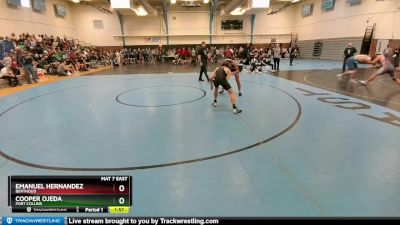 142-144 lbs Round 2 - Cooper Ojeda, Fort Collins vs Emanuel Hernandez, Berthoud