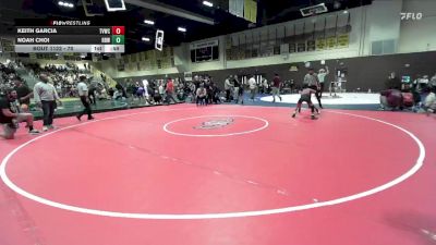 70 lbs Semifinal - Keith Garcia, The Valley Wrestling Club vs Noah Choi, Rancho Bernardo WC