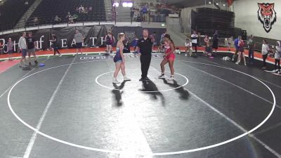 130-140 lbs Semis - Auli'i Tihada, Hawaii vs Stella Conley, Oregon