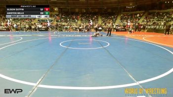 50 lbs Quarterfinal - Alison Sutfin, Top Rank Hac vs Aniston Mills, Keystone Wrestling Club