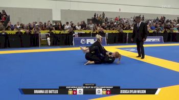 Jessica Dylan Wilson vs Brianna Lee Battles 2025 World Master IBJJF Jiu-Jitsu Championship