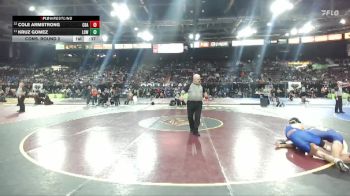 126 lbs Cons. Round 2 - Kruz Gomez, Lowry vs Cole Armstrong, Coeur D Alene