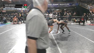144 3A Cons. Semi - John Antonucci, Tocoi Creek vs Ericson Coney, Miami Southridge Hs