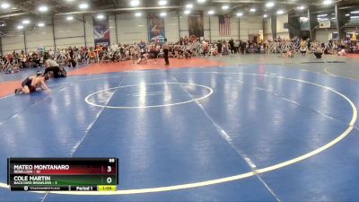 88 lbs Rd# 4- 2:00pm Friday Final Pool - Cole Martin, Backyard Brawlers vs Mateo Montanaro, Rebellion