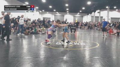 125 lbs Consi Of 4 - Temperance Lowe, CTWHALE ORCA - GK12E vs Xuan Graham, Lady Assassins - GK12E
