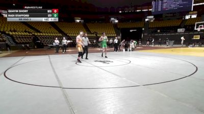 197 lbs Rr Rnd 2 - Quayin Short, Wyoming vs Radi Stafford, Utah Valley