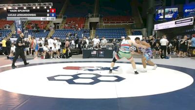 215 lbs Semis - Kade Splinter, Wisconsin vs Lucas Lewandowski, Michigan