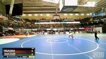 160 lbs Cons. Round 2 - Nolan Wald, Lathrop Wrestling vs Tegan Olson, Colony High School