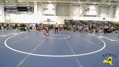 128 lbs Semifinal - Jamey Barber, Journeymen Wrestling Club vs Declan Shea, Deep Roots Wrestling Club