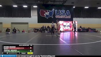 120 lbs Cons. Round 2 - Makael Aguayo, Team Champs Wrestling Club vs Ryder Rhodes, Goldman`s Wrestling Academy Of The Rockies