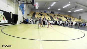 100 lbs Rr Rnd 1 - Charlee Peters, Tahlequah Girls HS vs Collins McClure, Glenpool Girls HS