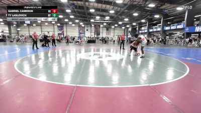 152 lbs Consi Of 32 #2 - Gabriel Cameron, NC vs Ty Laslovich, MT
