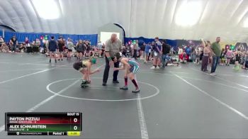 72 lbs Round 4 (8 Team) - Payton Pizzuli, Rogue Wrestling vs Alex Schnurstein, Killer Elite