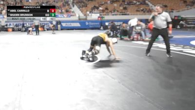 115-D1 Cons. Round 2 - Abel Carrillo, Desert View High School vs Shawn Brunson, Gilbert High School