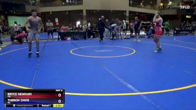 190 lbs Semifinal - Bryce Newham, MO vs Theron Davis, OK