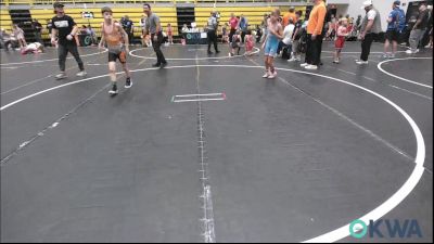 80 lbs Rr Rnd 5 - Oliver Littleton, Collinsville Cardinal Youth Wrestling vs Kroy Wolfe, Blackwell Wrestling Club