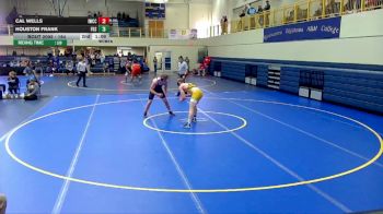 184 lbs Semifinal - Houston Frank, Fort Hays State vs Cal Wells, Iowa Western Community College