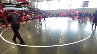 175 lbs Semifinal - Jorge Quinones, El Paso Bel Air vs Christian Soto, El Paso Hanks