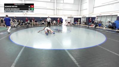 C-145 lbs Consi Of 8 #2 - Konnor Meyer, PA vs Austin Rohrbach, OH