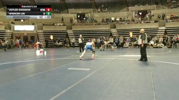 139 Championship Bracket Quarterfinal - Kutler Swenson, Watertown vs Spencer Lee, Eastview