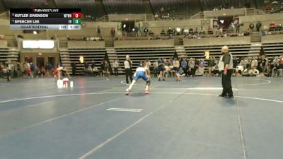 139 Championship Bracket Quarterfinal - Kutler Swenson, Watertown vs Spencer Lee, Eastview