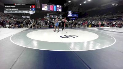 285 lbs Champ. Rd Of 64 - Kollin Nash, IL vs Kevin Oswalt, PA