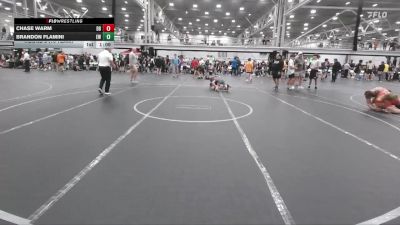 84 lbs Round 3 (10 Team) - Brandon Flamini, Edge Wrestling vs Chase Warm, Dayton Bandits