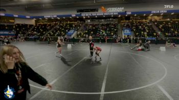 130 lbs Champ. Round 1 - Lilli Cooper, Denver vs Zoa Dejong, Omaha Westside Girls