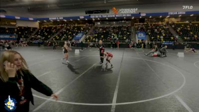 130 lbs Champ. Round 1 - Lilli Cooper, Denver vs Zoa Dejong, Omaha Westside Girls