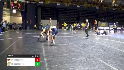 149 lbs Round Of 32 - Cutter Sheets, Oklahoma State vs Noah Castillo, Chattanooga