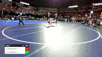 106 lbs Round Of 16 - Blake Woodward, Buchanan vs Xavier Escamilla, Exeter Union