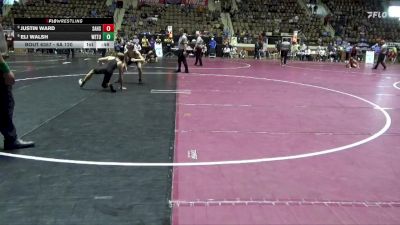 6A 120 lbs Cons. Round 5 - Justin Ward, Saraland vs Eli Walsh, Wetumpka