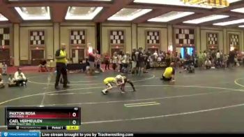43 lbs Round 1 (4 Team) - Cael Vermeulen, Steel Valley Red vs Paxton Rosa, Kings Krew