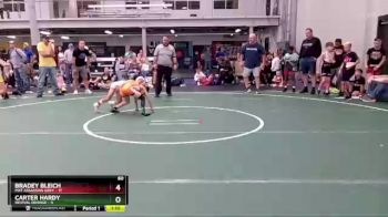60 lbs Round 5 (8 Team) - Bradey Bleich, Mat Assassins Grey vs Carter Hardy, Revival Orange