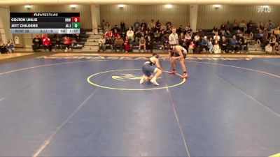 126 lbs Round 4 (16 Team) - Colton Uhlig, Broken Bow vs Jett Childers, Alliance