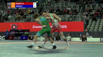 55 kg Round 2 - Brady Koontz, USA vs Peter Totok, HUN