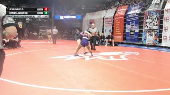 140 Class 2 lbs Champ. Round 1 - Keanna George, Eureka vs Lexi Daniels, Liberty (Wentzville)