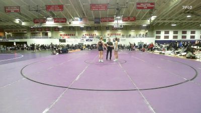 180 lbs Champ. Round 2 - Darcee O`Loughlin, Hawkeye Community College vs Destiny Rodriguez, McKendree University