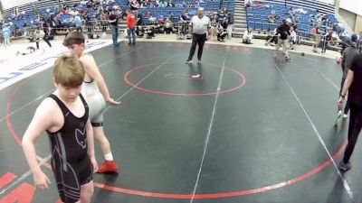 12U Boys - 135 lbs Semis - Henry Begg, Simmons Academy Of Wrestling vs Cragen Smith, Wichita Training Center