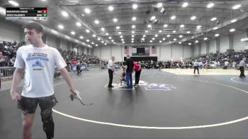 131 lbs Round 2 (3 Team) - Vince Palermiti, Briarcliff-Byram Hills-Valhalla-Westlake vs Muntathar Abbas, Niagara Wheatfield Sr HS