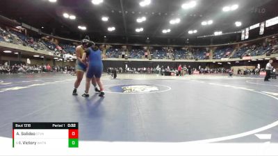 235 lbs Quarterfinal - Iana Victory, Wheaton North vs Ariana Solideo, Fenton